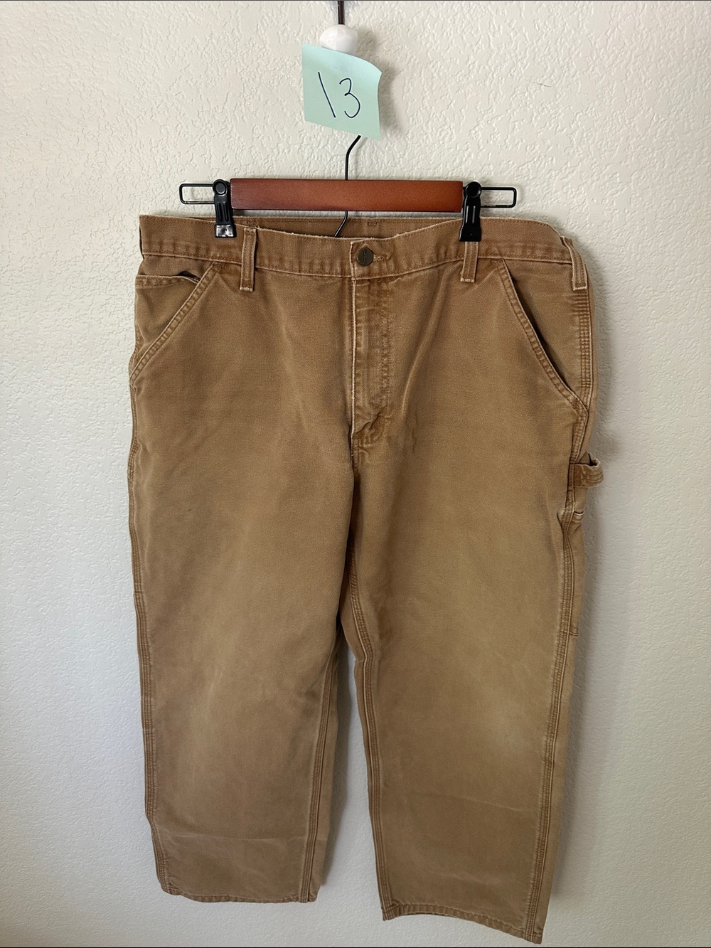 Carhartt Tan Work Cargo Pants